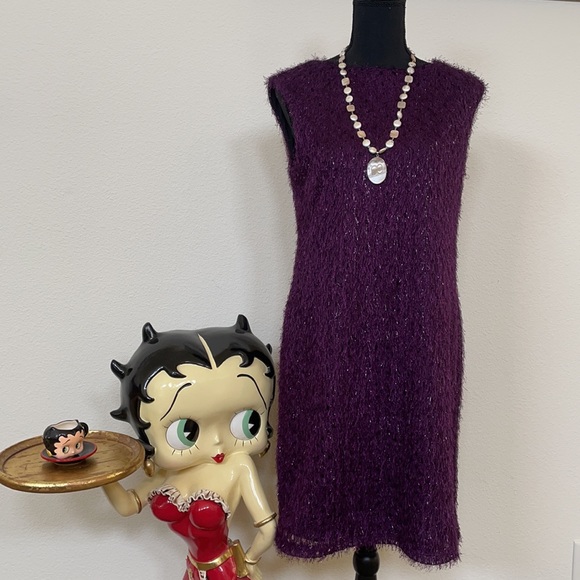Vintage Badgley Mischka Sheet Dress Size S - Picture 1 of 6